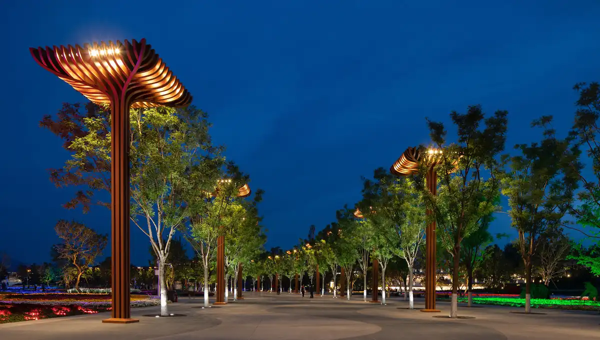 Sanxing Lighting 2019 Бейжің халықаралық бау-бақша көрмесін жарықтандырады - әлемнің түкпір-түкпірінен келген қонақтарды қарсы алып, әдемі үйді бірлесіп салу