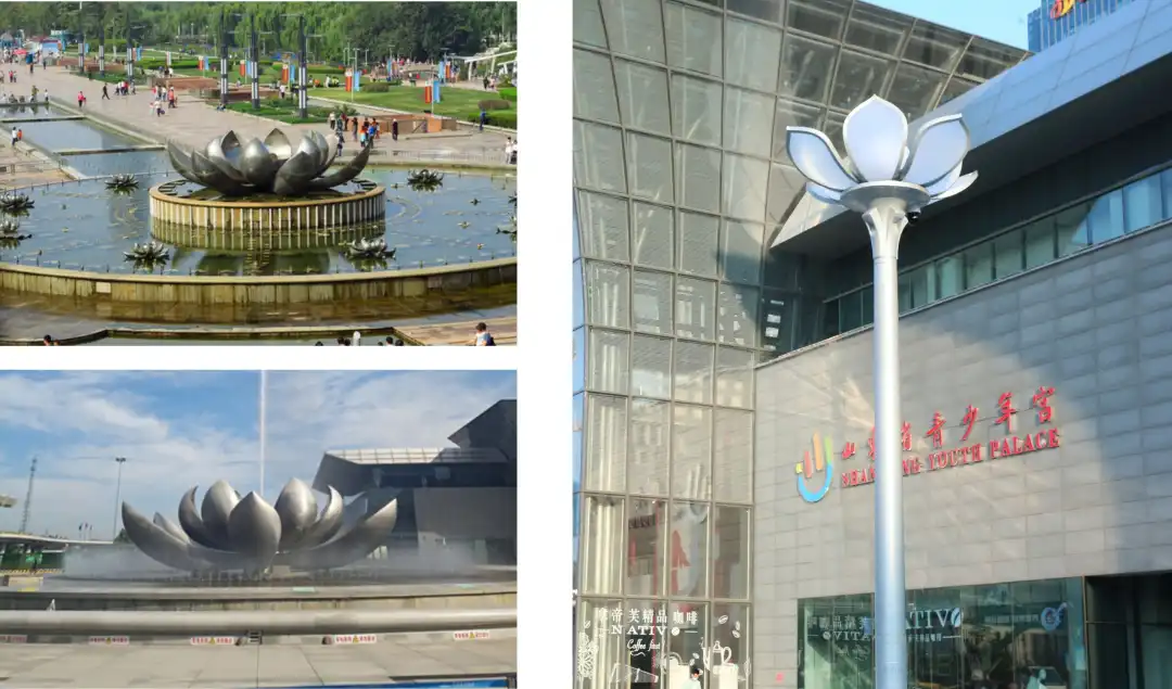 Blossoming Spring City, Smart Power for Dual-Carbon Goals | Sanxing Lighting’s Smart Streetlights Illuminate Jinan West Railway Station