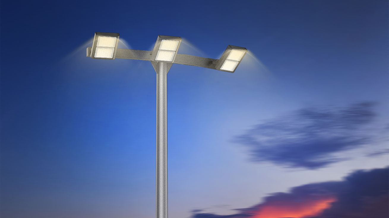 Madoido ya Usiku wa Taa ya Juu ya Mtaa wa Mast