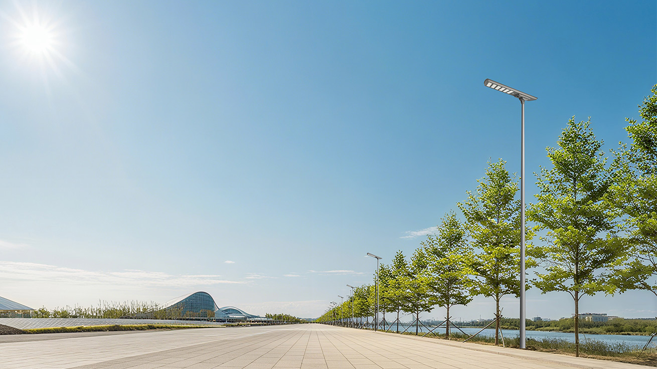 Đèn đường năng lượng mặt trời Led