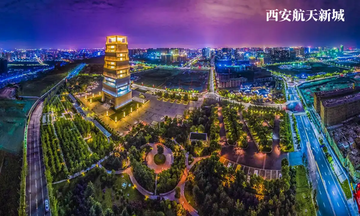 Proyek Lampu Jalan untuk Pesta Olahraga Nasional Xi'an |   Pencahayaan Sanxing