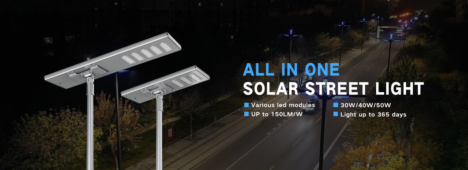 Luz de rua paisagística