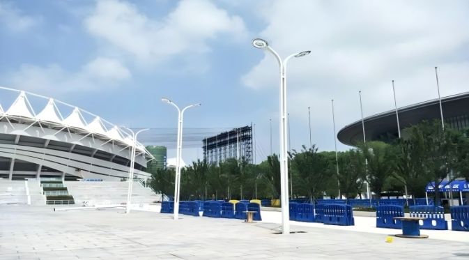 삼싱 라이팅, 제7회 CISM 군인 세계 대회 우한 대회에 완벽한 야외 조명 솔루션 제공