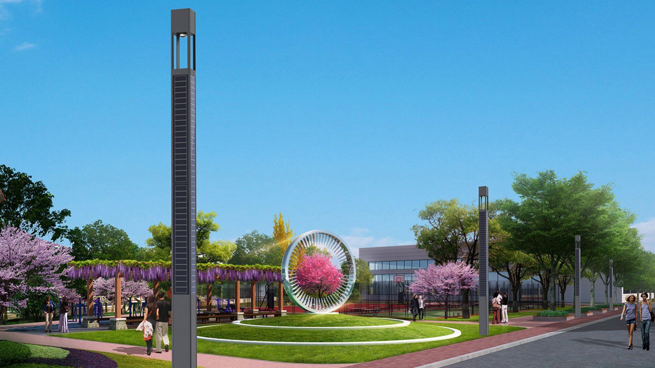 Solar Powered Garden Lights