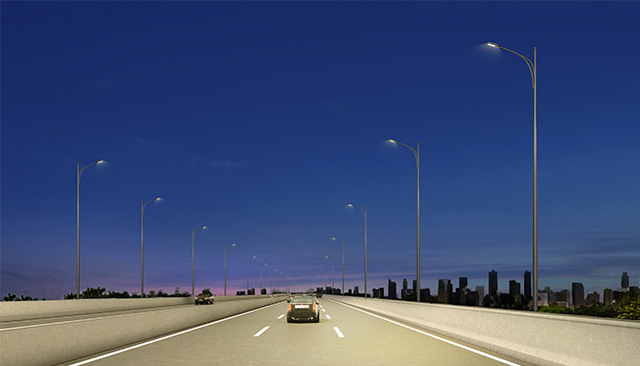 Đầu đèn đường