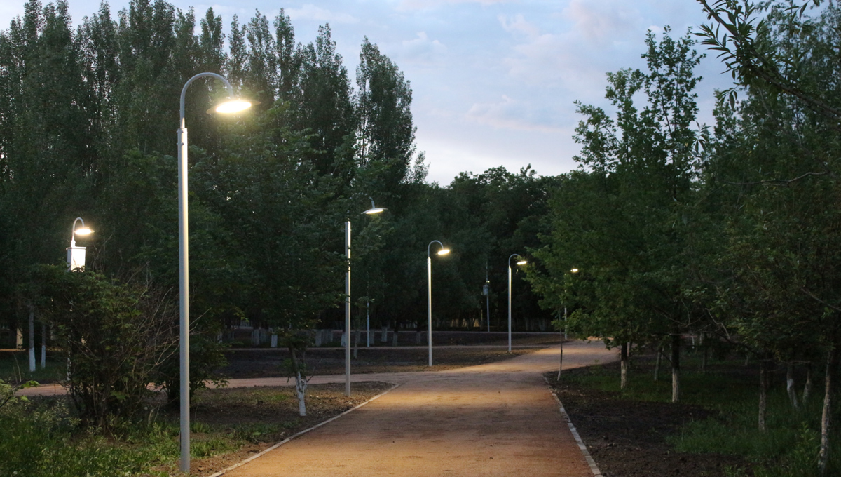 Focus on the Belt and Road · Light Up the Pearl of Eurasia-Astana Jetisu Park Landscape Lighting Project