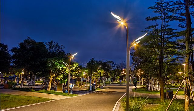 Светодиодные столбовые светильники для улицы