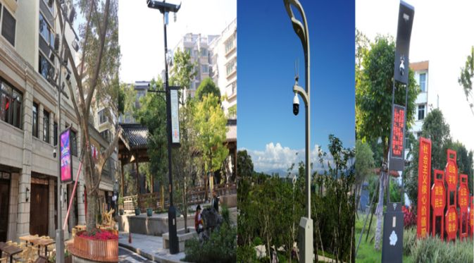 Postes de iluminación inteligentes Sanxing: Revolucionando las calles y parques urbanos de Fuzhou