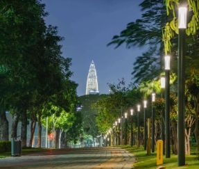 Penempatan Manusia Berorientasikan Rakyat: Pencahayaan Mengembalikan Penjagaan Humanistik Bandar | Projek Naik Taraf Pencahayaan Sistem Trafik Perlahan Shenzhen Futian