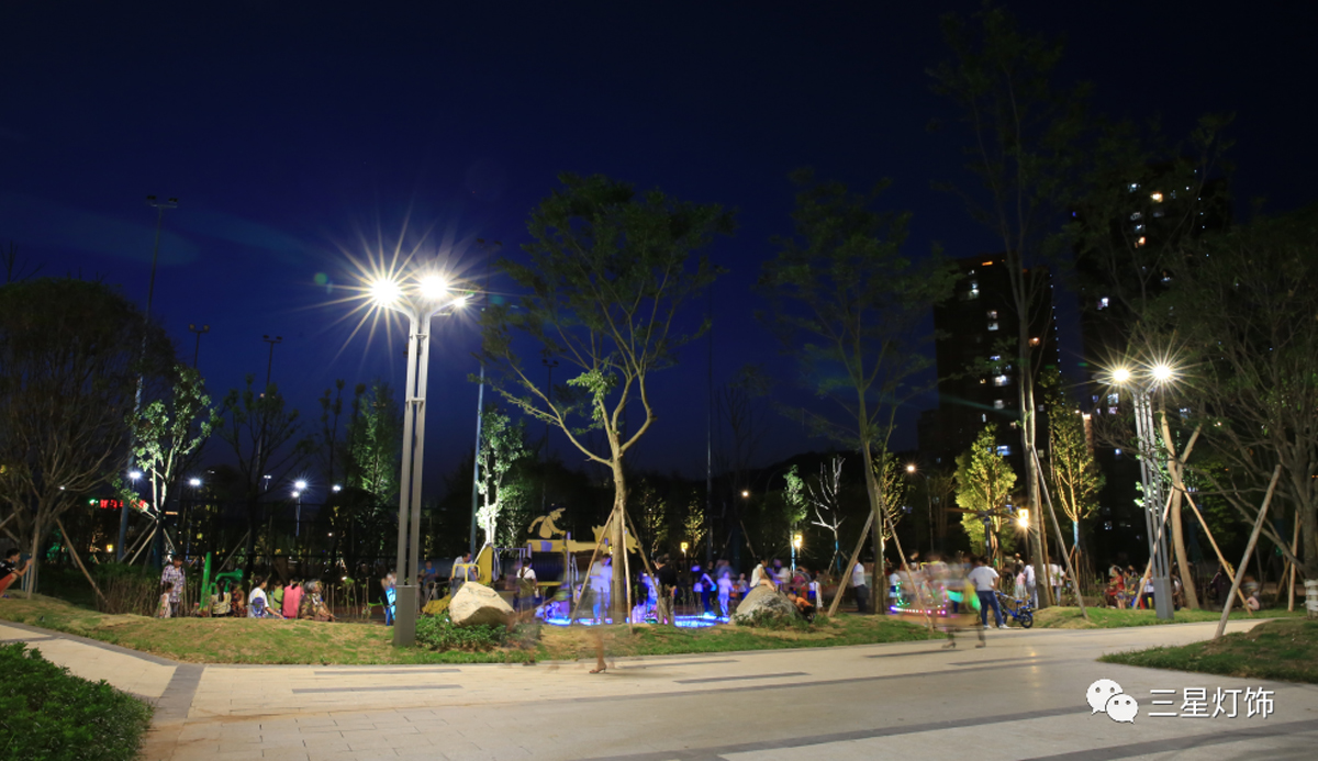 Caso do Projeto de Iluminação Sanxing: Solução Integrada de Iluminação Paisagística para o Parque Desportivo Dazu Xichan, Chongqing Caso do Projeto de Iluminação Sanxing: Solução Integrada de Iluminação Paisagística para o Parque Desportivo Dazu Xichan, Chongqing