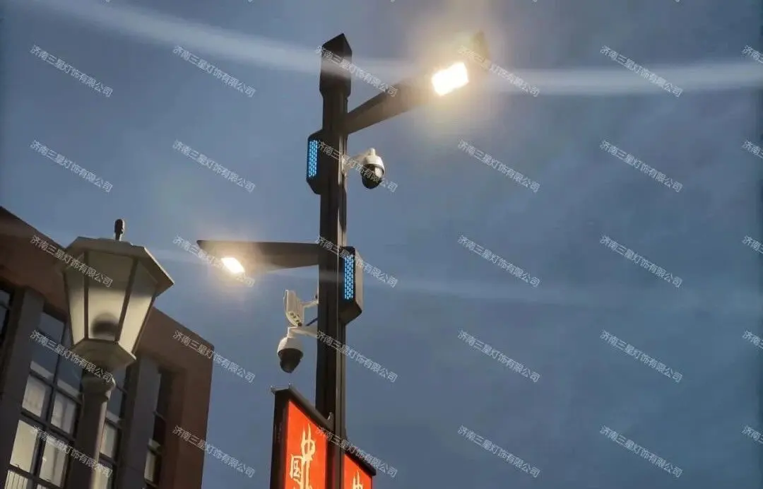 Пример внедрения интеллектуальных решений в области освещения: светодиодные и интеллектуальные решения для освещения в районе Нинъян.