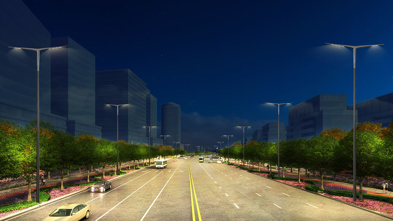 Đèn đường thành phố