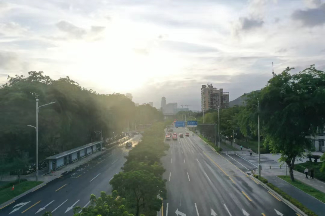 Lampadaire du boulevard Longzhu