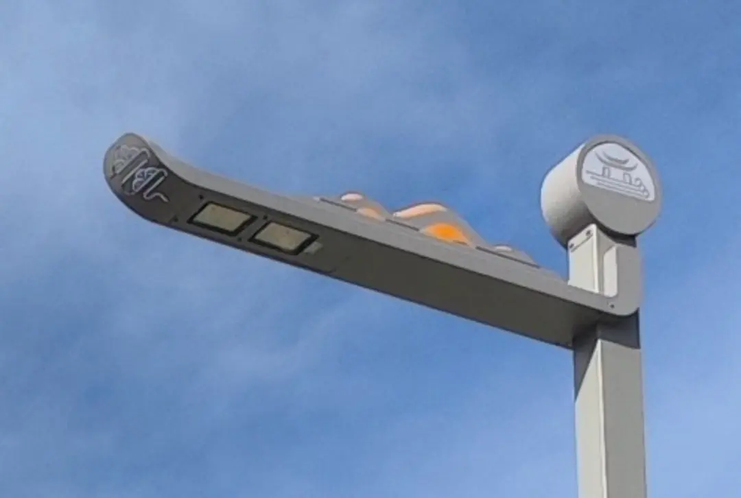 Road Blends sa Scenery, Tanawin Pinahusay ang Road Beauty • Application ng "Guanshan" New Chinese-Style Streetlights sa Urban Cultural Tourism Roads • West Expressway, Youxi, Fujian