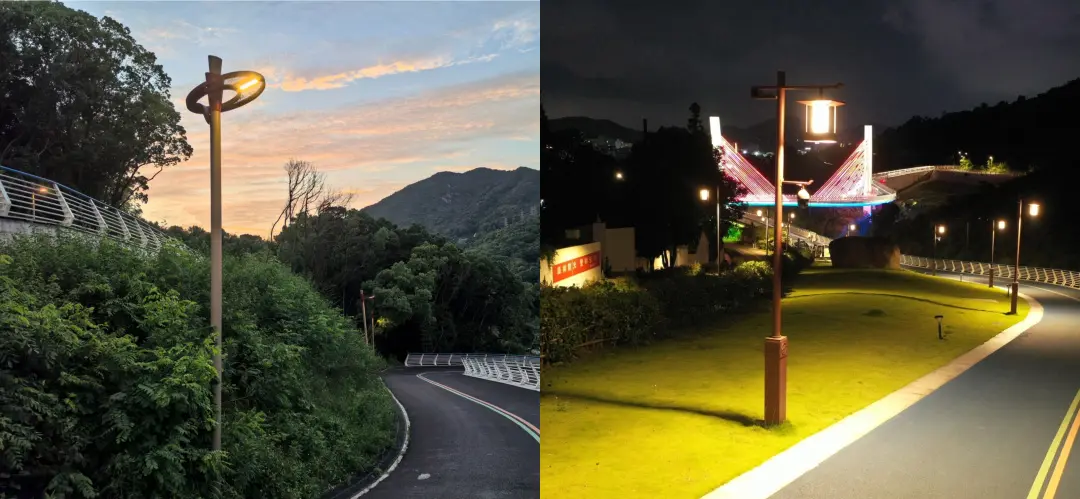 Zhoushan Dinghai Wushan Ecological Tourism Belt (Wushan Park Greenway) Landscape Lighting Project
