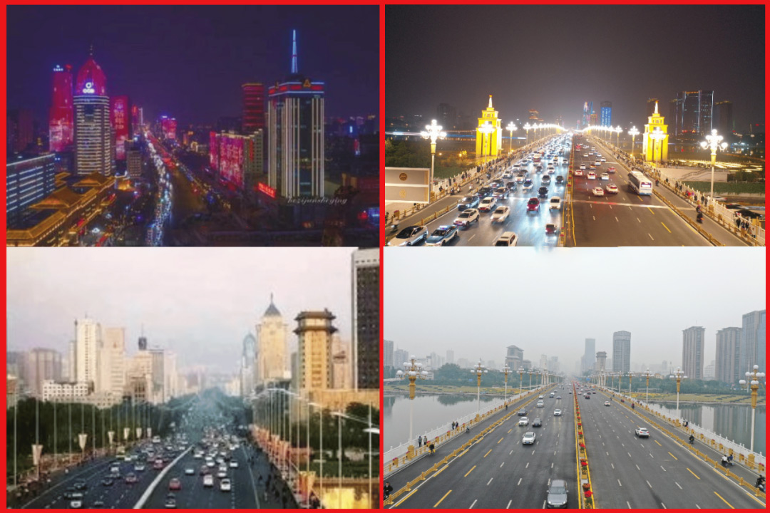 Sanxing Lighting • "Mga Bagong Chinese Lantern" Lumiwanag sa Taiyuan Yingze Avenue — Isang Pagpupugay sa Ika-75 Anibersaryo ng Pagkatatag ng PRC