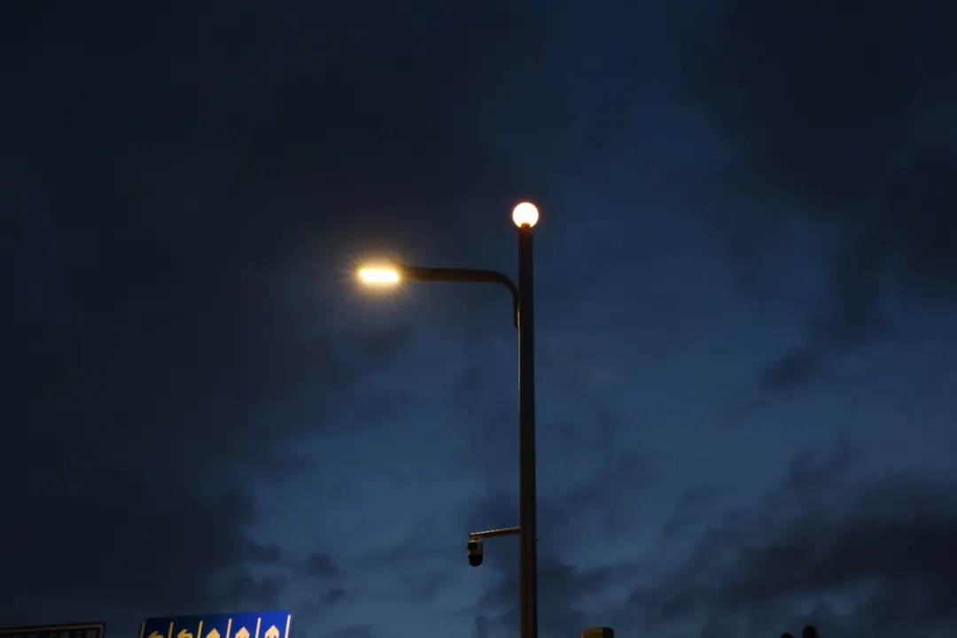 Éclairage public du boulevard Longzhu