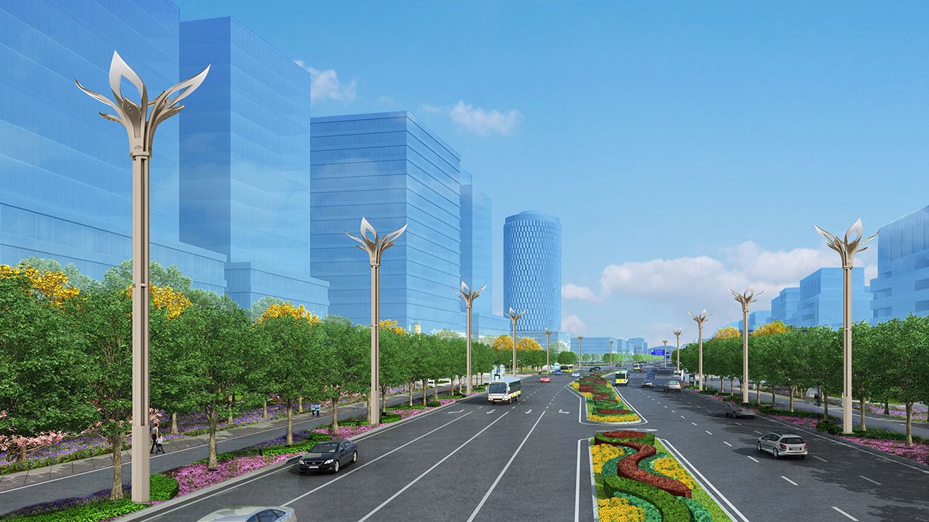 Светодиодный уличный фонарь