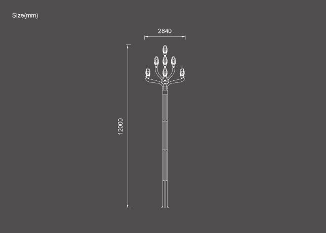 Көше шамдары