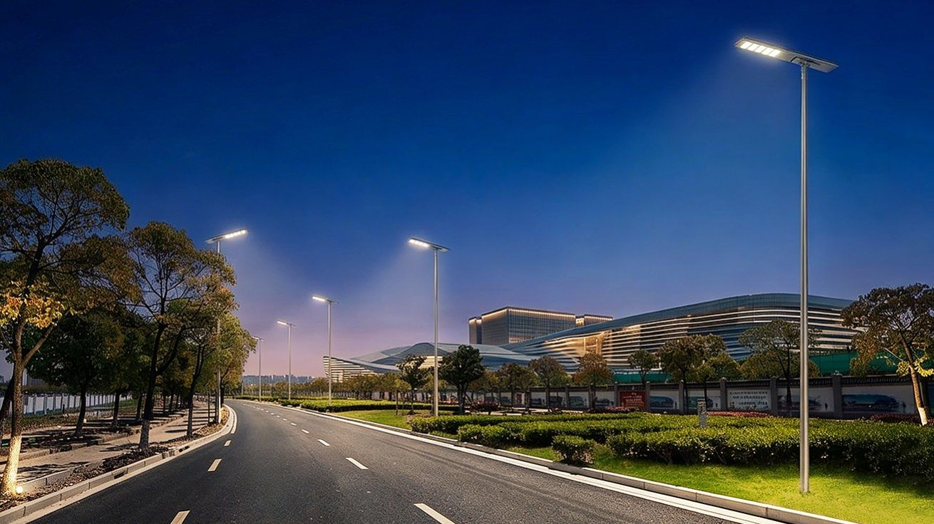 مصباح شارع يعمل بالطاقة الشمسية عالي الجودة