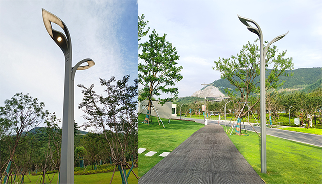 Led Pole Lights Panlabas