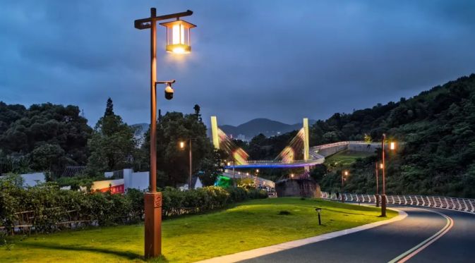 Zhoushan Dinghai Wushan Ecological Tourism Belt (Wushan Park Greenway) Landscape Lighting Project