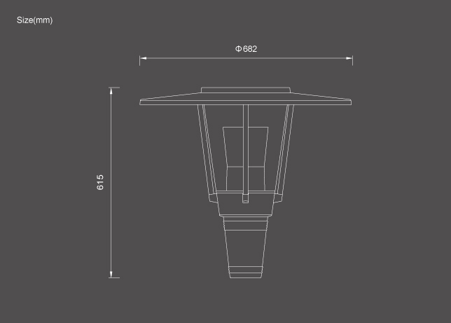 Outdoor Light With Pole