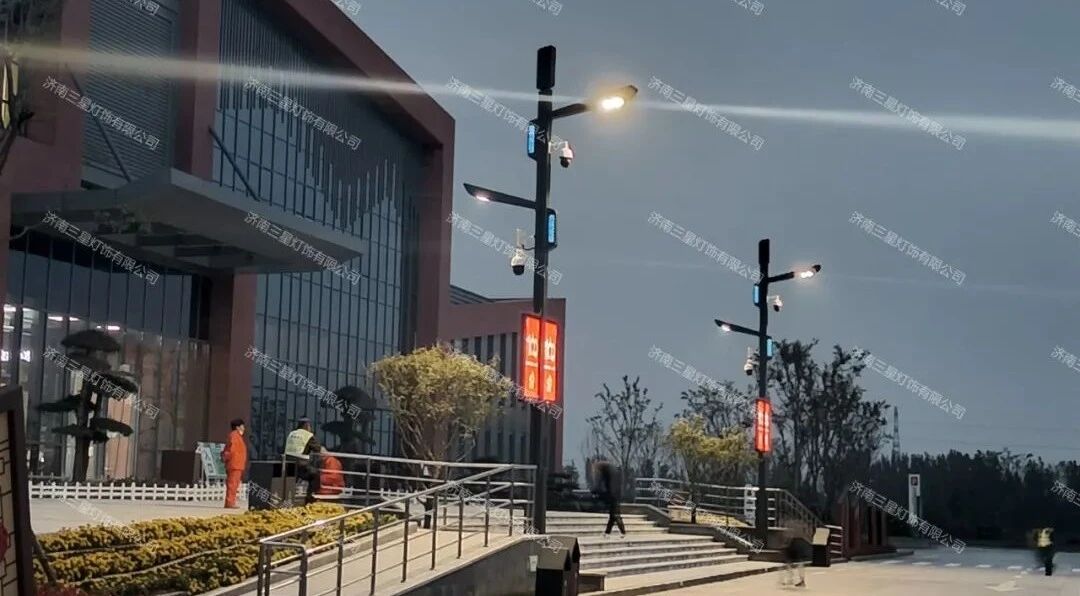 Smart Lighting Case Study-Ningyang қызмет көрсету аймағының жарық диодты және ақылды жарықтандыру шешімдері