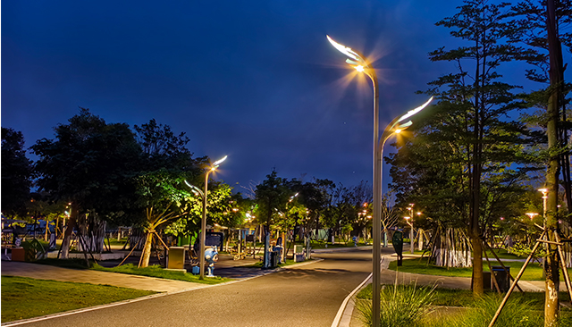 Led Pole Lights Panlabas