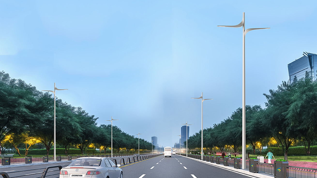 Đèn đường thiết kế