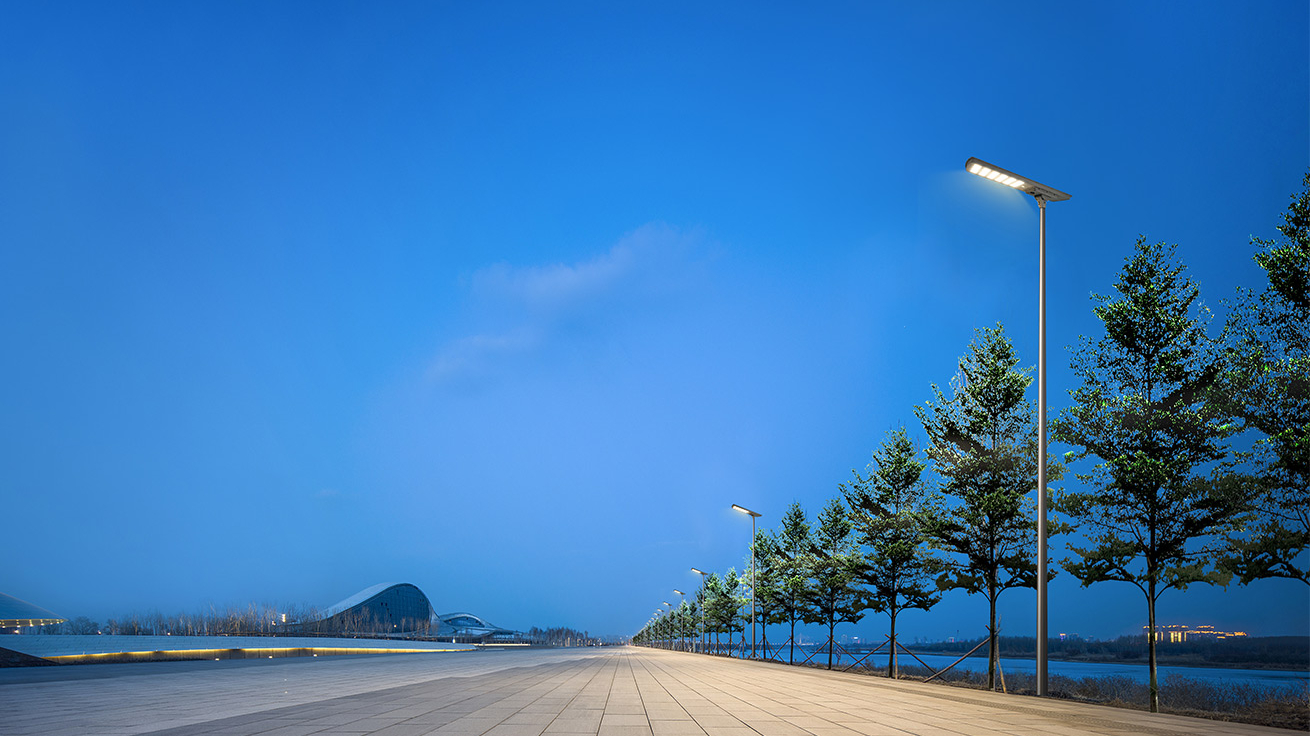 Đèn đường năng lượng mặt trời Led