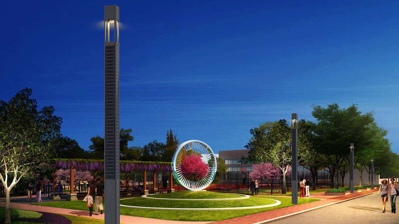 Solar Powered Garden Lights