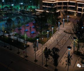 Caso do Projeto de Iluminação Sanxing: Solução Integrada de Iluminação Paisagística para o Parque Desportivo Dazu Xichan, Chongqing