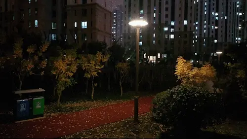 Solar IoT Low-Carbon Lighting – Tianjin Marine Science Park Binhai Landscape