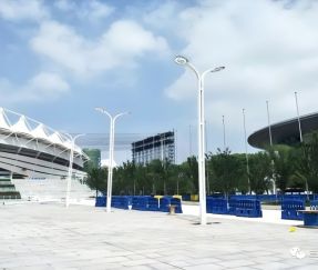 Naghatid ang Sanxing Lighting ng buong-set na solusyon sa panlabas na ilaw para sa Ika-7 CISM Military World Games sa Wuhan