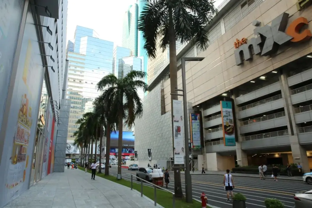 Smart Landscape Streetlights at Shenzhen MIXC