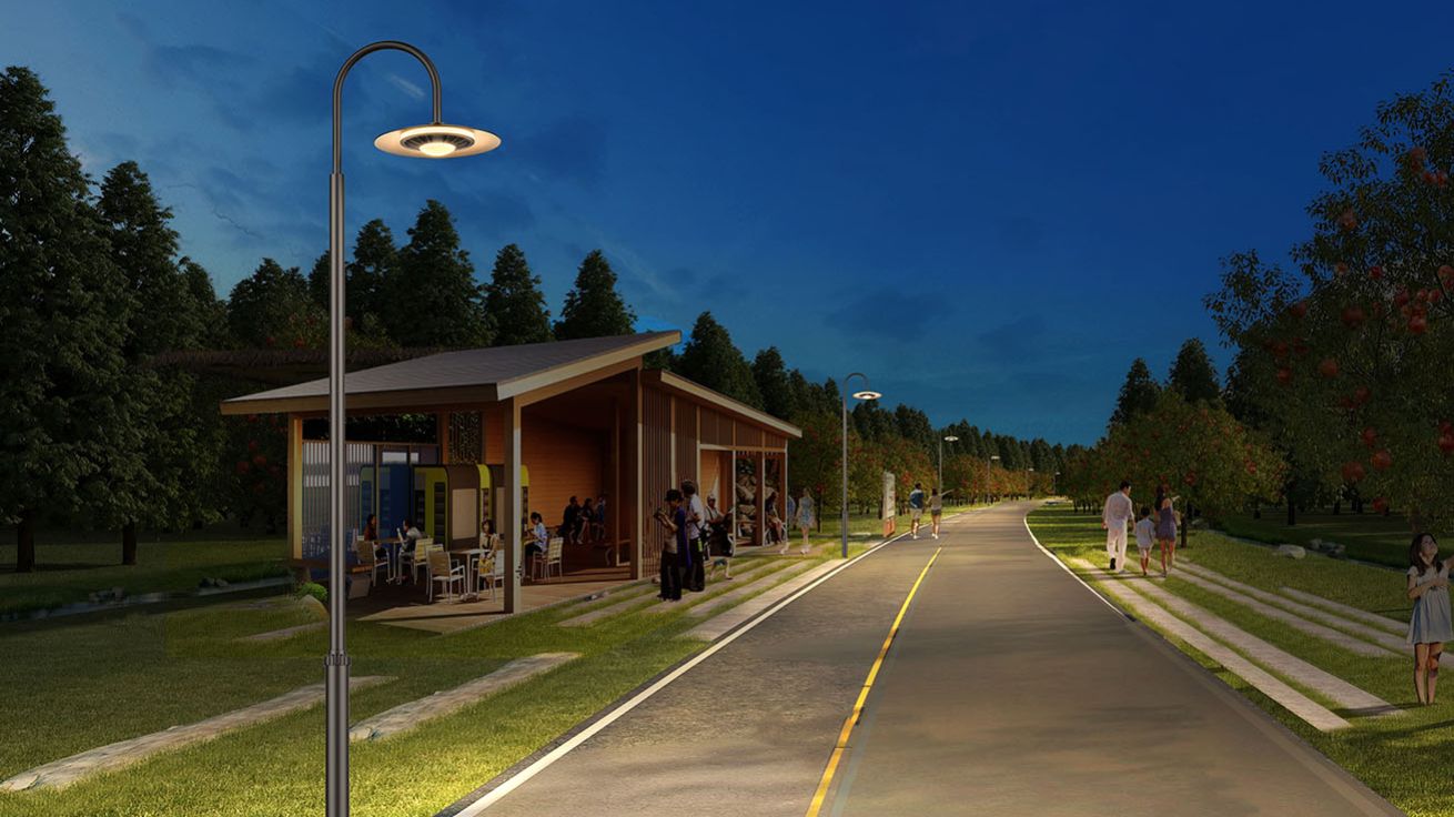 Mga Smartlight sa Hardin