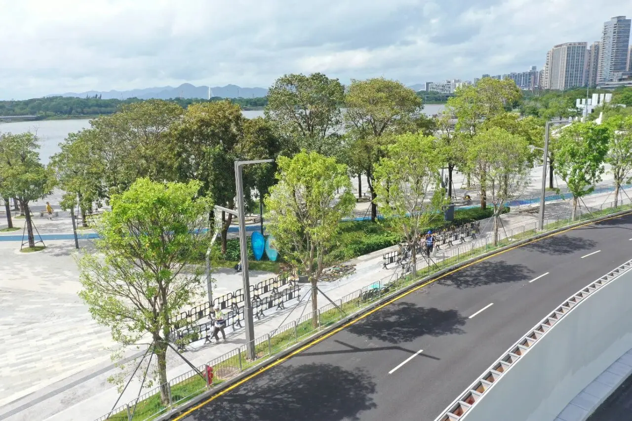 Городские районы высокой плотности застройки и экологичное строительство • «Решение SanXing» для городского освещения | Улица Дэнлян (RBD), район Наньшань, Шэньчжэнь