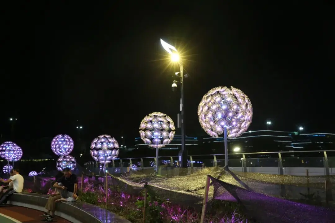 야외 LED 극 조명