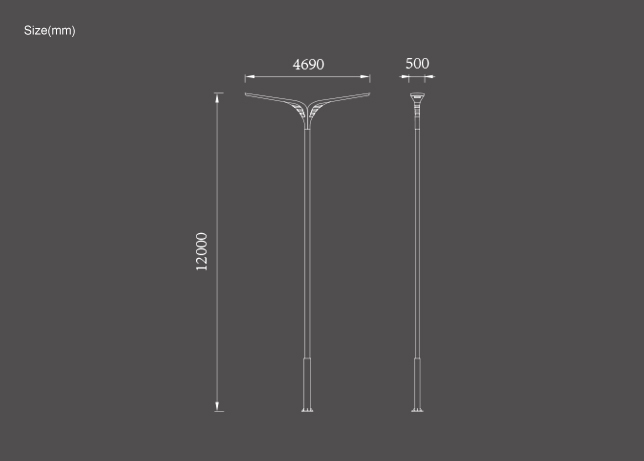 đèn đường có đèn led