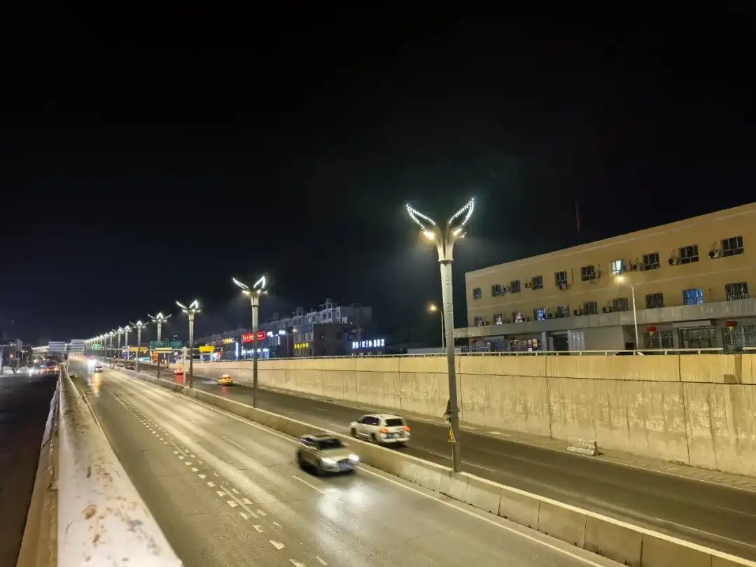 Seguro y confiable, fabricado en Sanxing | Renovación y modernización del alumbrado público Snow Lotus en Urumqi, Xinjiang