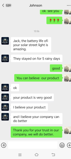 Lời khen ngợi thứ 3 của Đèn Cột Ngoài Trời