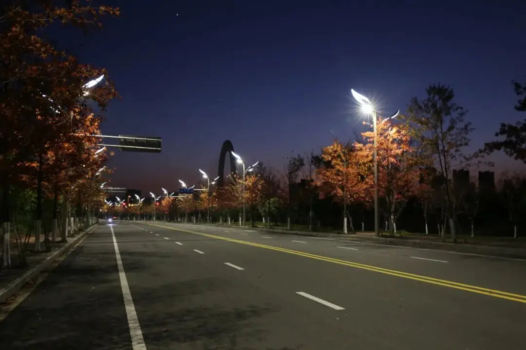 혁신적이고 기발한 가로등 활용 사례 | 난징 추허 동로