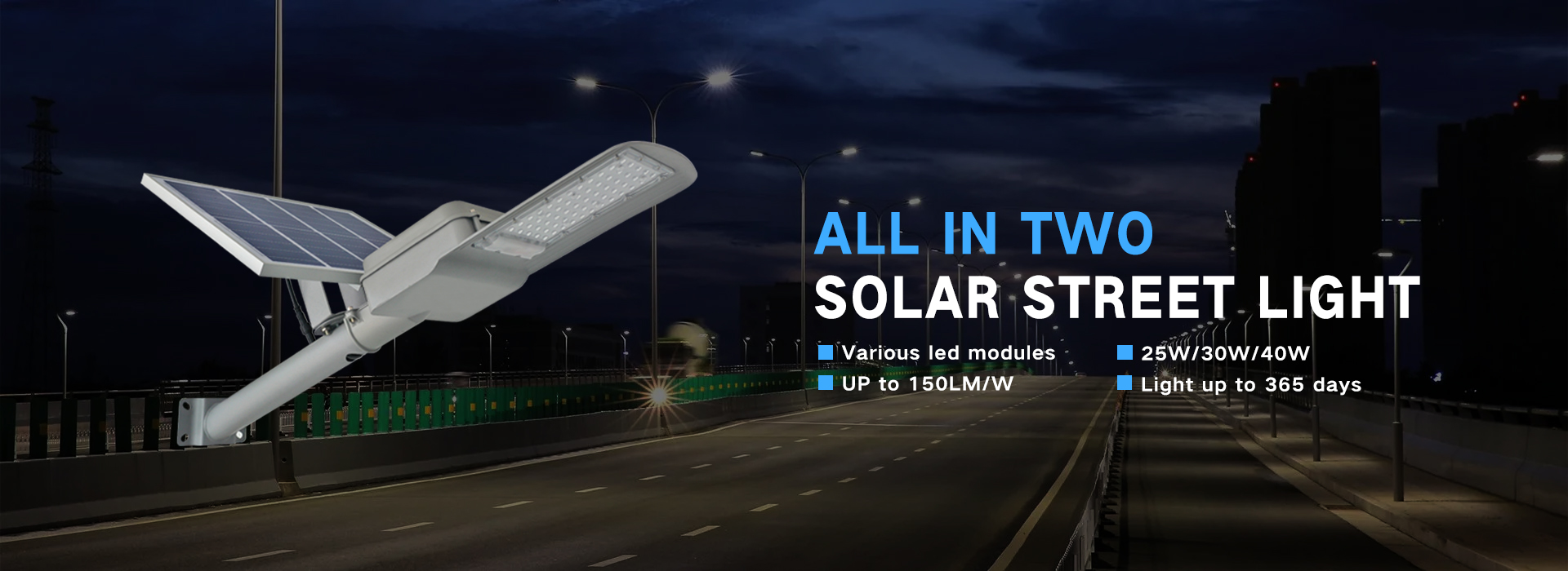 Luz de rua paisagística