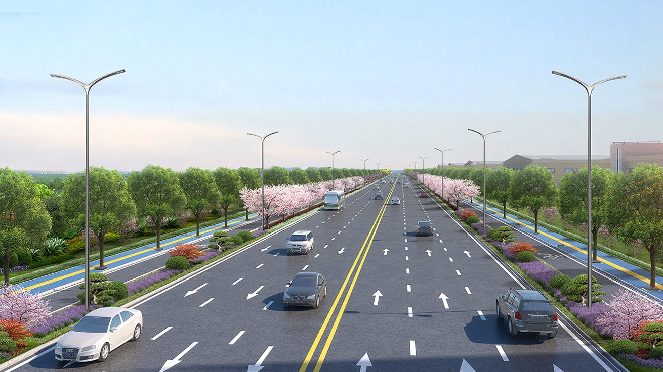 قوة إضاءة الشارع بتقنية LED