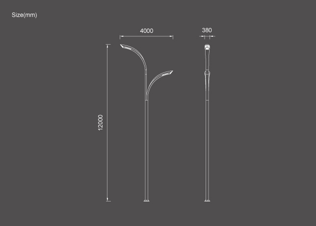 Sa labas ng mga Street Lamp