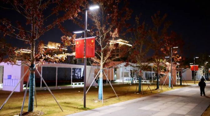 Luz y sombra tejen sueños, Kunshan inicia un nuevo capítulo | Plaza de la Ciudad del Gobierno Municipal de Kunshan, Jiangsu