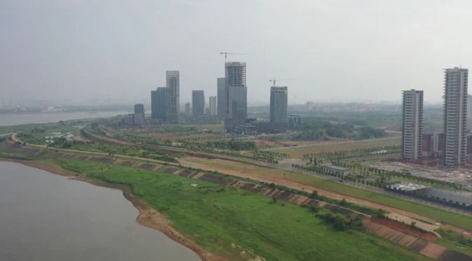 Application of Intelligent Landscape Street Lamps and Integrated Road Poles in New District Roads | Jinshui Avenue & Xingye Avenue, Nanchang