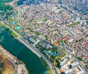 Ескі қаланы жөндеуде Sanxing жарықтандырудың біріктірілген жол тіректерін әдеттегі қолдану | Чжуншан жолы, Уху