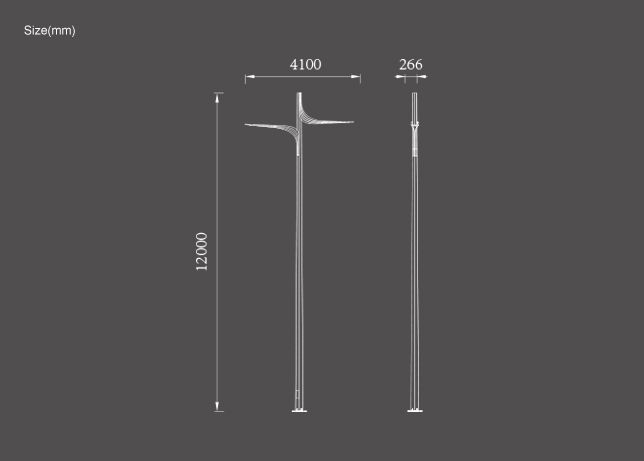 Mga Ilaw sa Kalye ng Designer